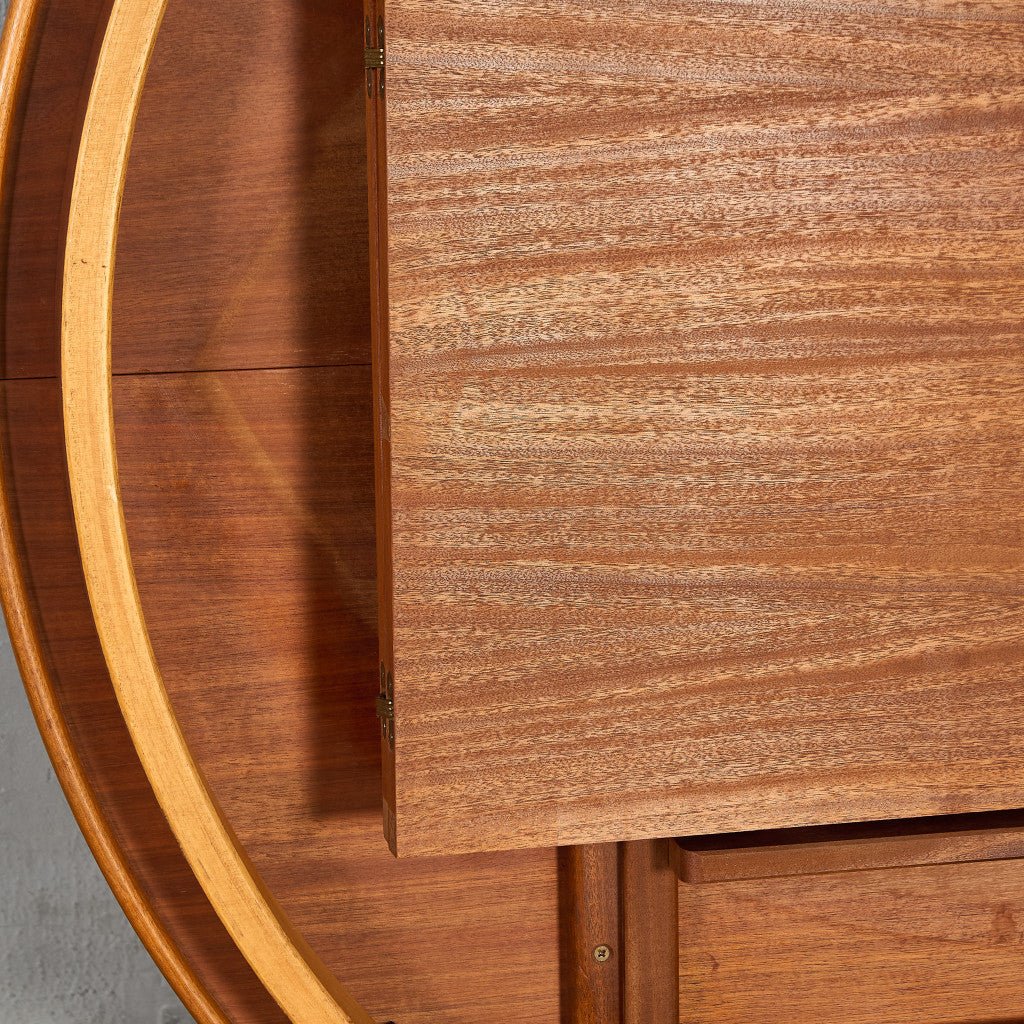 エクステンション ラウンド ダイニングテーブル