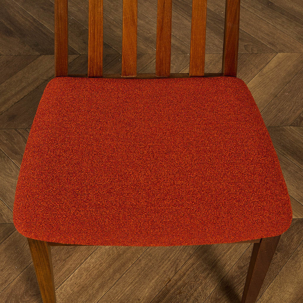 スラットバックチェア 座面張替え済み