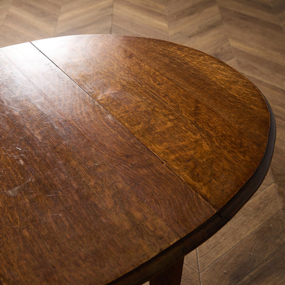 英国 クラシック ドロップリーフ ゲートレッグテーブル