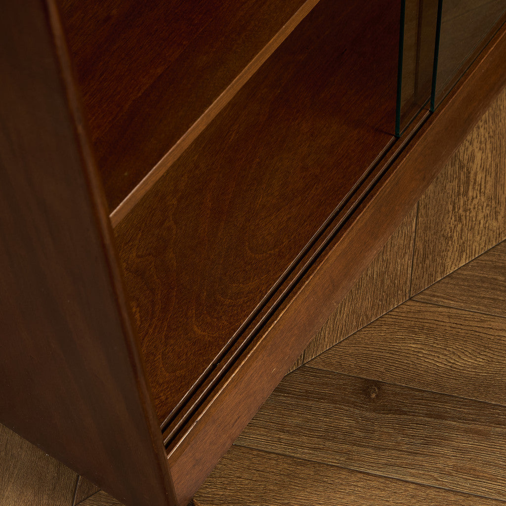 ヴィンテージ ガラスキャビネット 本棚