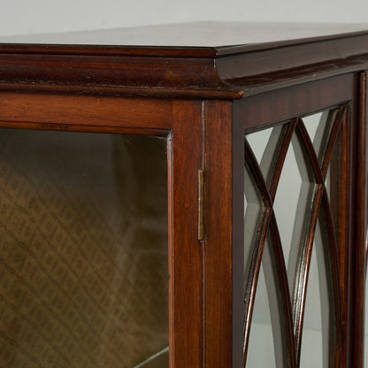 英国 クラシック ディスプレイ ガラス キャビネット #91846