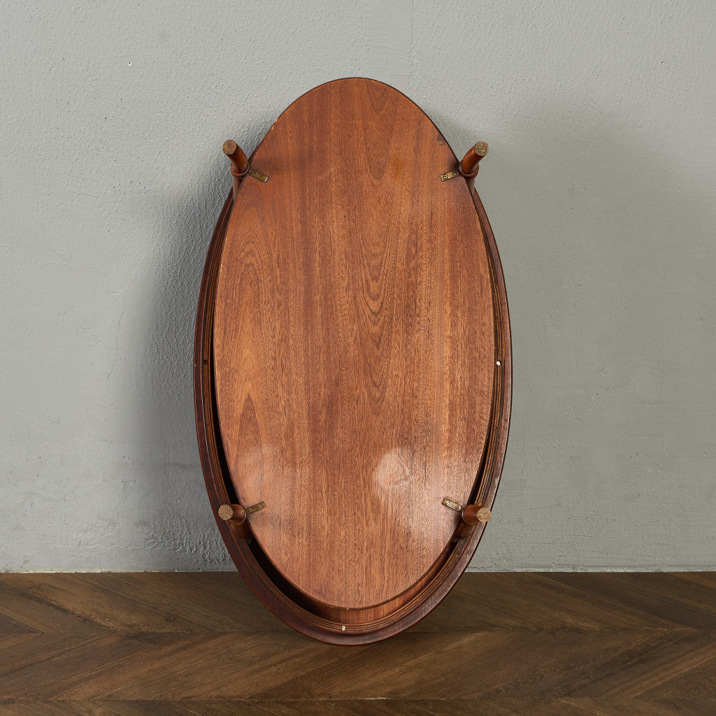 英国 クラシック オーバル センターテーブル コーヒーテーブル #90167