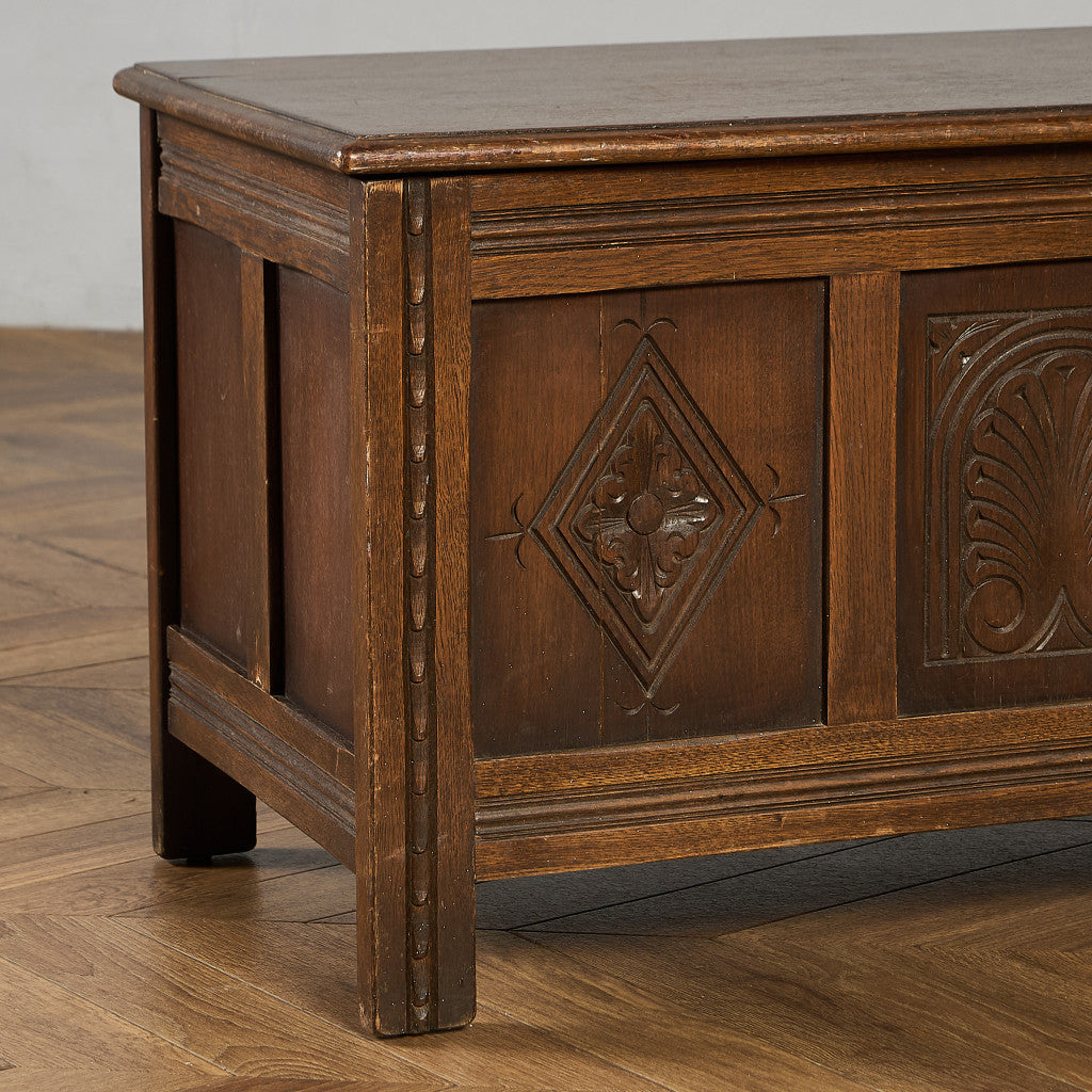 オーク ブランケットボックス