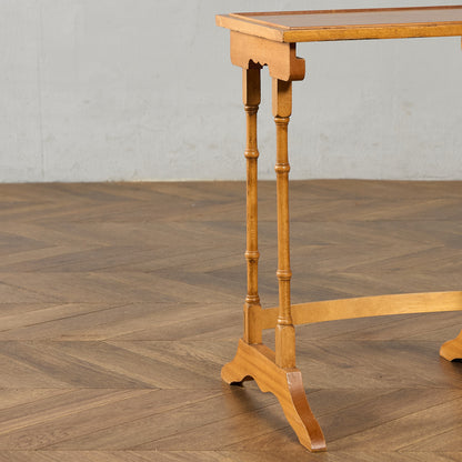 英国 クラシック イチイ ネストテーブル #95461