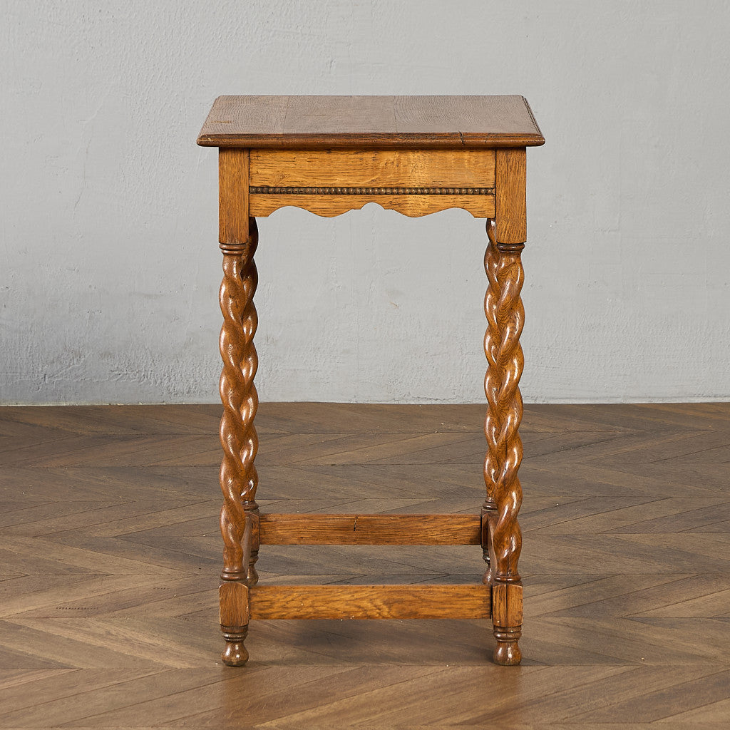 英国 クラシック バーリーシュガーツイスト サイドテーブル #97351