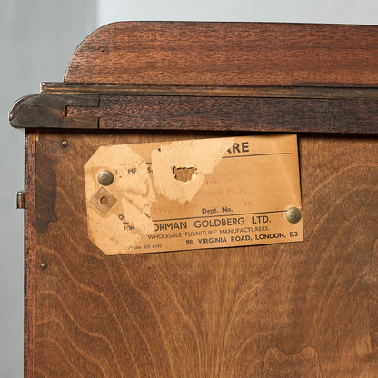 英国 クラシック ディスプレイ ガラス キャビネット