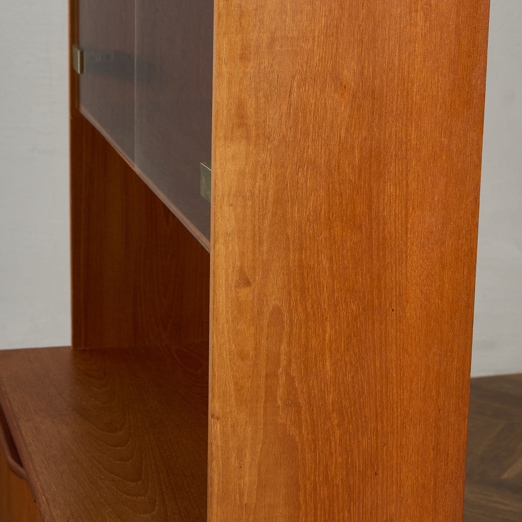 英国 ヴィンテージ ウォールユニット 本棚