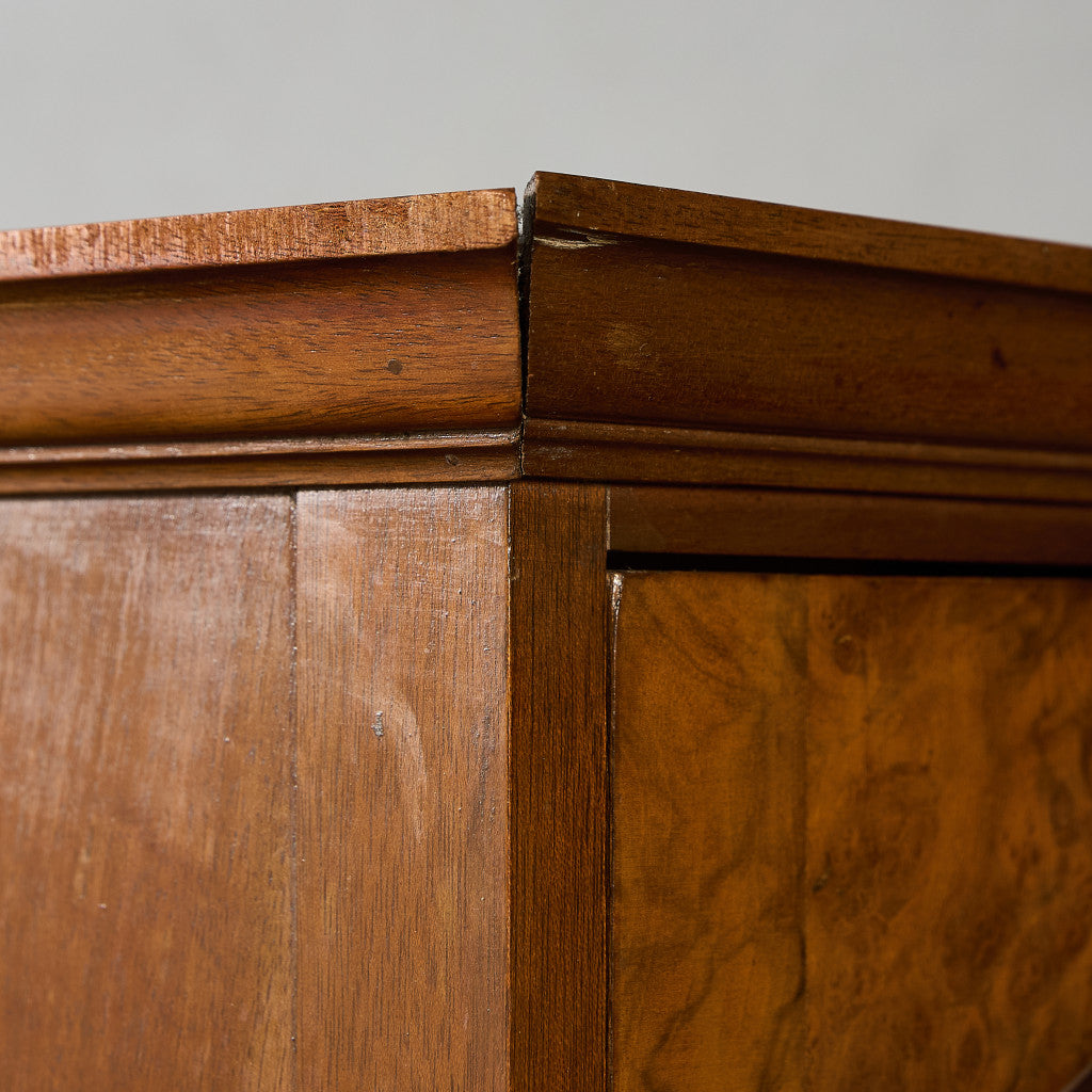 英国 クラシック ウォールナット ブックケース