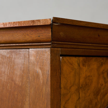 英国 クラシック ウォールナット ブックケース