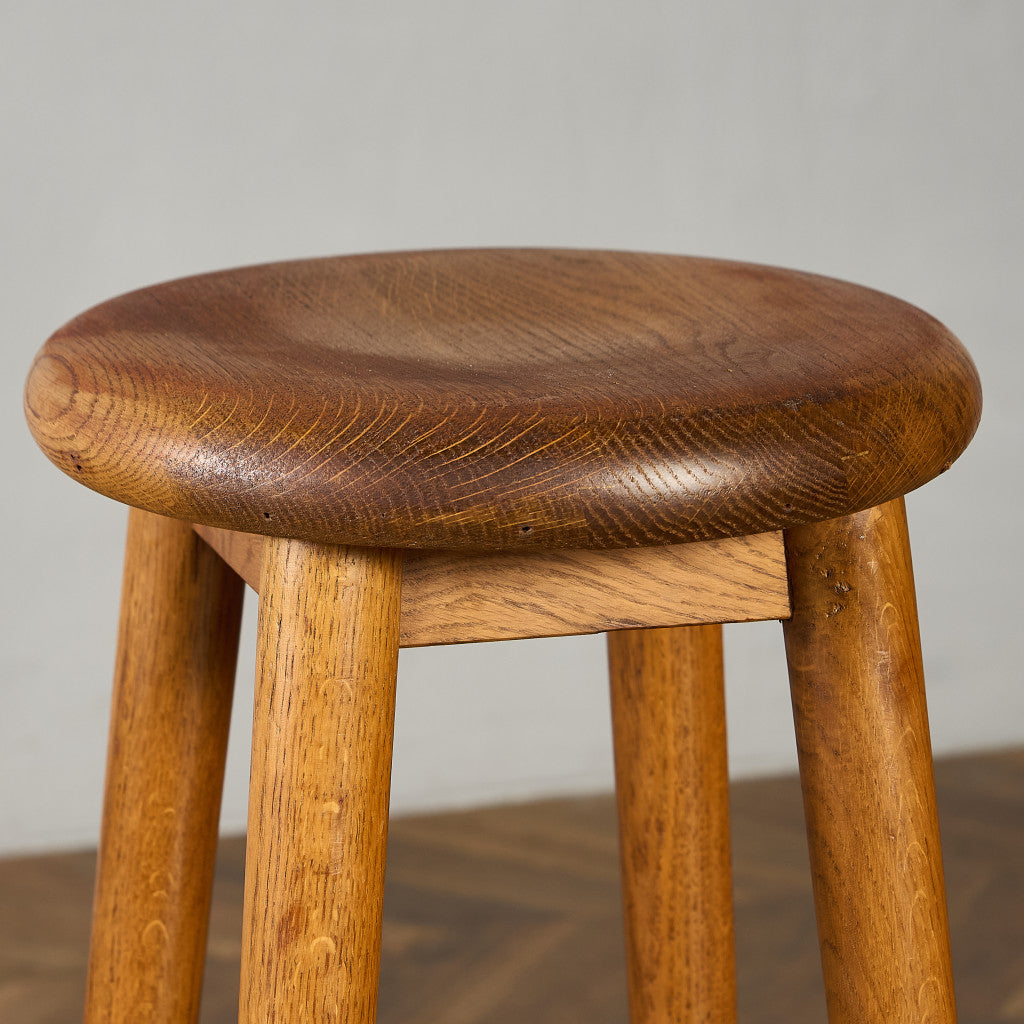 イギリス ヴィンテージ ハイ スツール