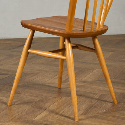 アーコール ERCOL ヴィンテージ 4本 スポーク フープバックチェア ラウンドゴールドラベル #89772