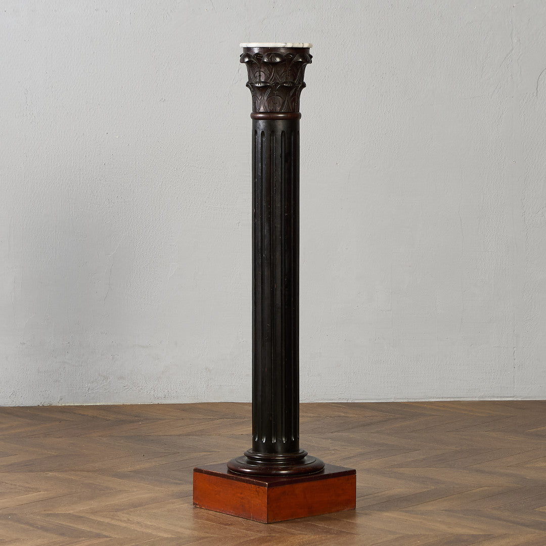 英国 クラシック 大理石 プランタースタンド #96826