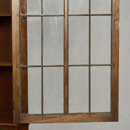 英国 クラシック オーク コーナーキャビネット