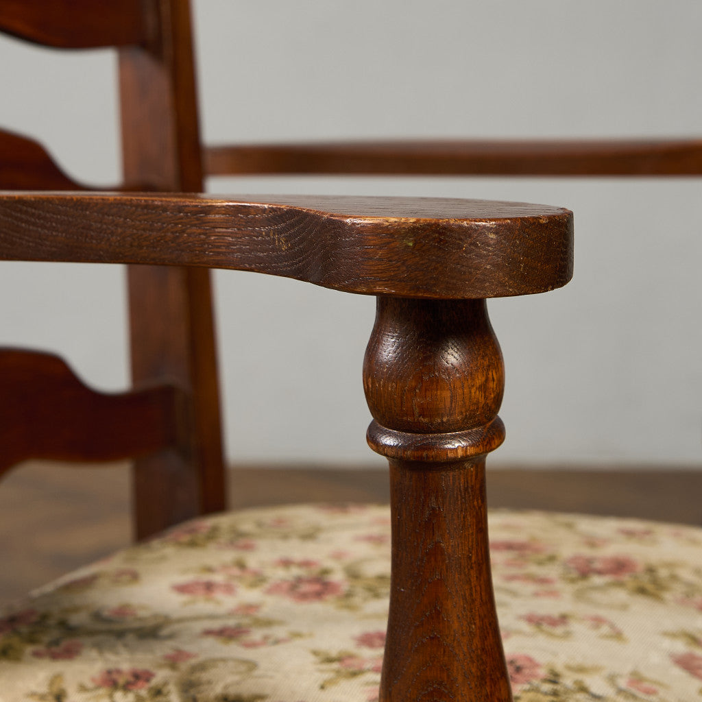 英国 クラシック ラダーバック アームチェア