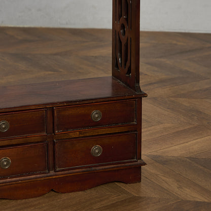 英国 クラシック オープンシェルフ