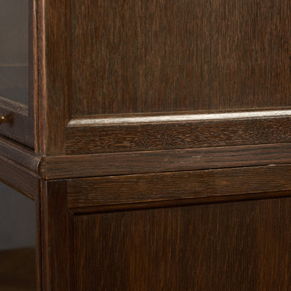 英国 クラシック スタッキングブックケース