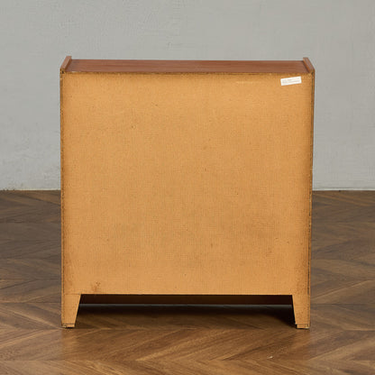 英国 ヴィンテージ ナロー ガラス ブックケース 食器棚