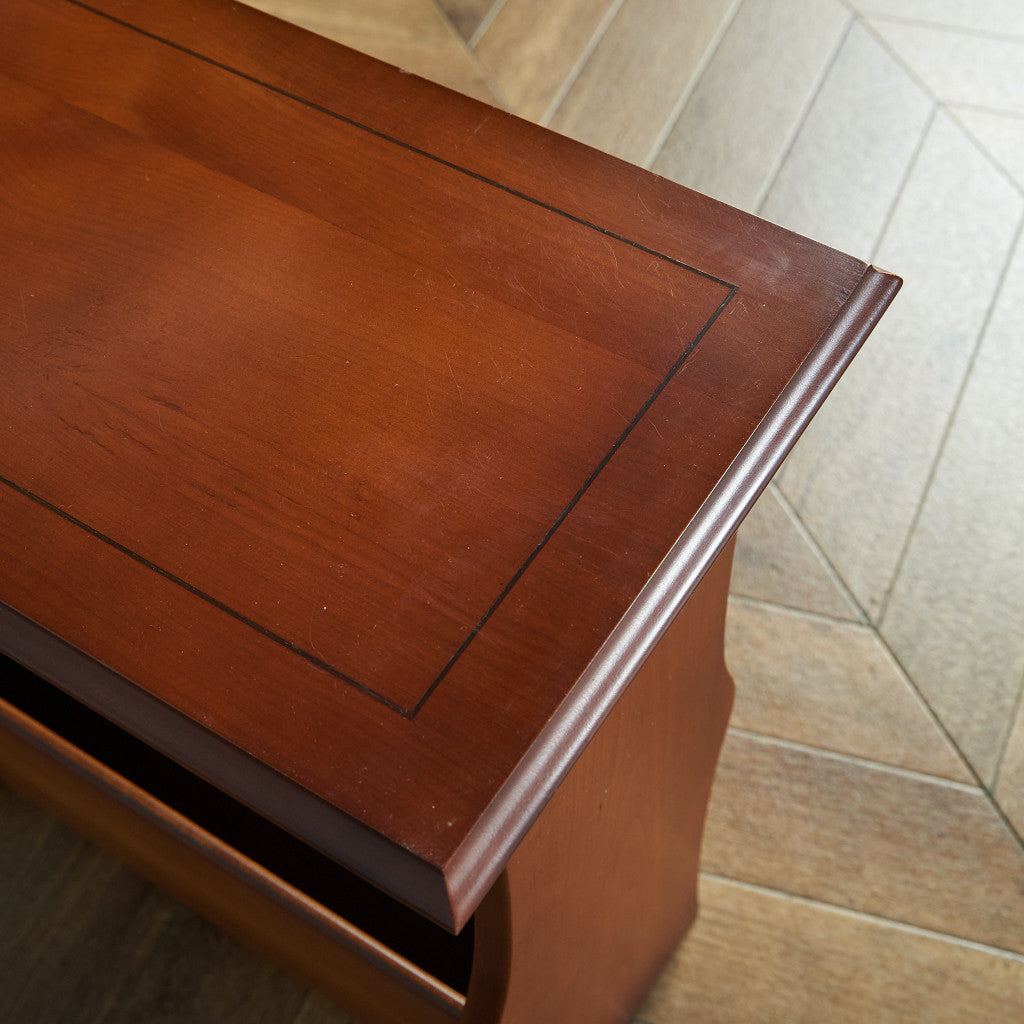 英国クラシック マガジンラック / サイドテーブル #85424