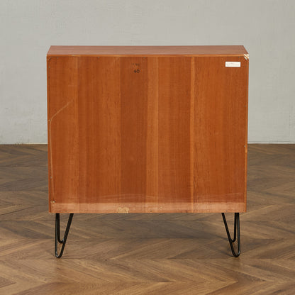 ヴィンテージ ブックシェルフ カスタム アイアンヘアピンレッグ