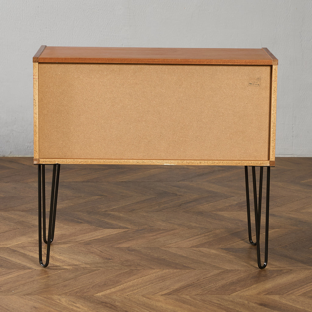 ヴィンテージ キャビネット カスタム アイアン ヘアピンレッグ