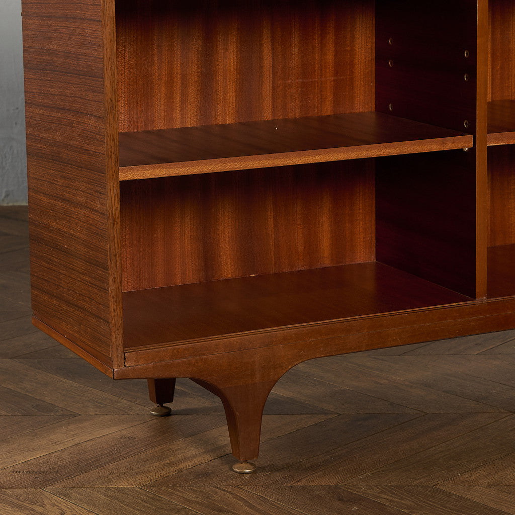 ヴィンテージ ナロー オープン ブックケース