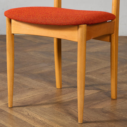 英国 ヴィンテージ ダイニングチェア 座面張替え済み