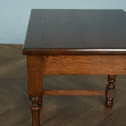 British classic oak nesting table #81756