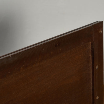 英国 クラシック オーク材 ブランケットボックス