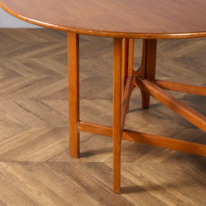 ドロップリーフゲートレッグテーブル