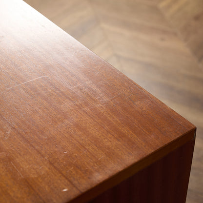 モーリス オブ グラスゴー Morris of Glasgow Cumbrae ヴィンテージ ナロー ガラス ブックケース 食器棚 #94361