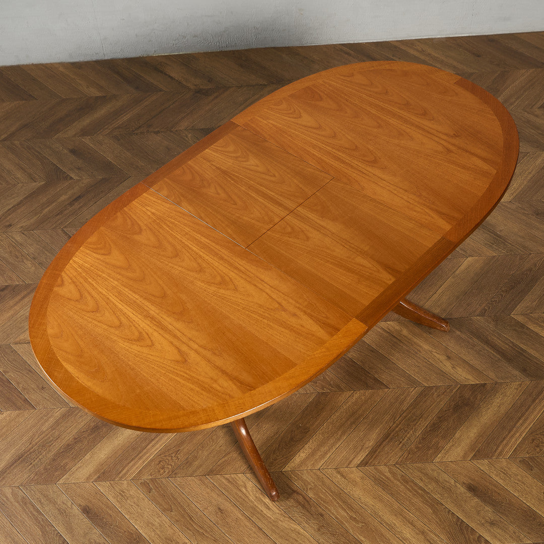 ネイサン Nathan ヴィンテージ エクステンション オーバル ダイニング