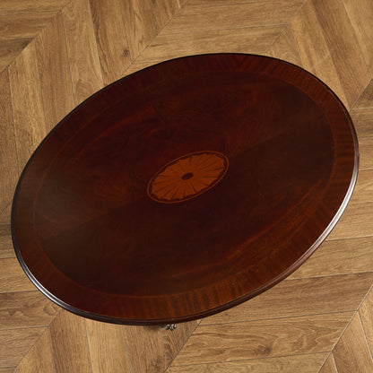 英国 クラシック オーバル センターテーブル