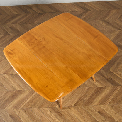 ヴィンテージ レクタングル ドロップリーフ ダイニングテーブル 492