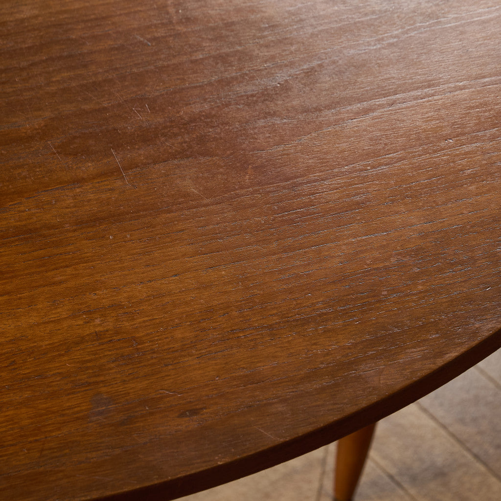 英国 ヴィンテージ ラウンド ダイニングテーブル