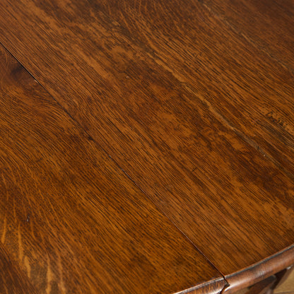 英国 クラシック ドロップリーフ ゲートレッグテーブル #91795