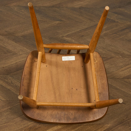 ヴィンテージ スティックバック ハイバックチェア ブルーラベル