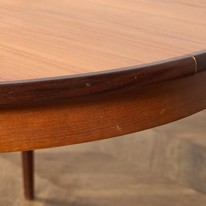 エクステンション ラウンドダイニングテーブル