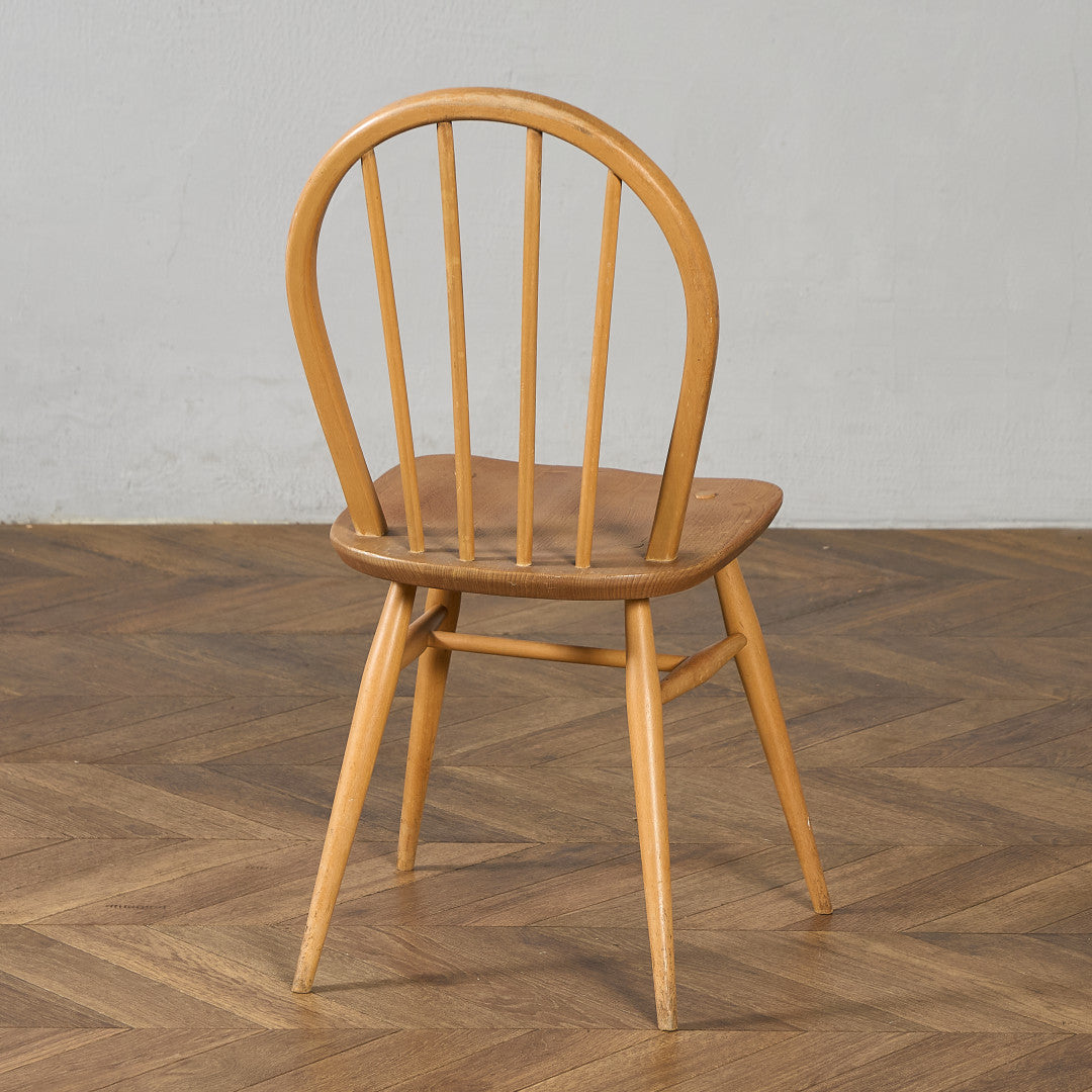 アーコール ERCOL 4本 スポーク フープバックチェア ラウンドゴールドラベル #97224