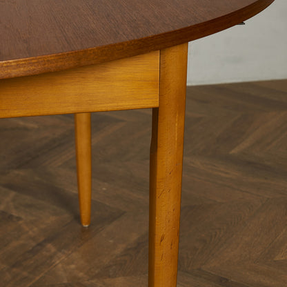 英国 ヴィンテージ ラウンド ダイニングテーブル #89640