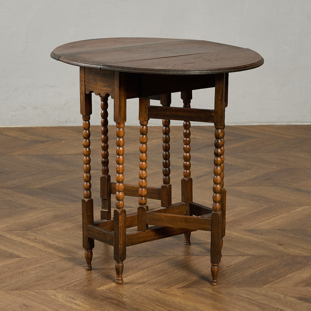 英国 クラシック ドロップリーフ ゲートレッグテーブル