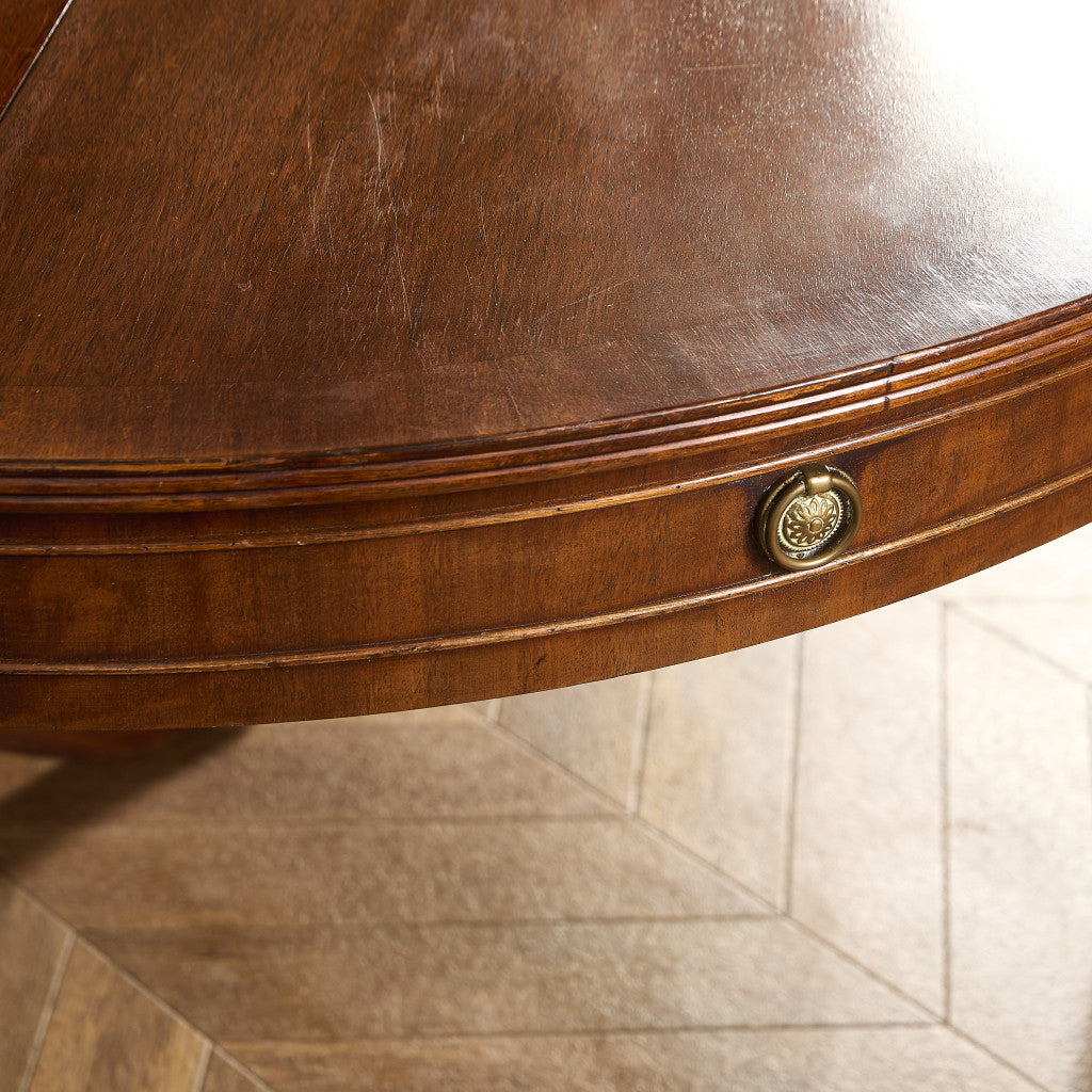 英国 クラシック エクステンション ラウンド ロング ダイニングテーブル