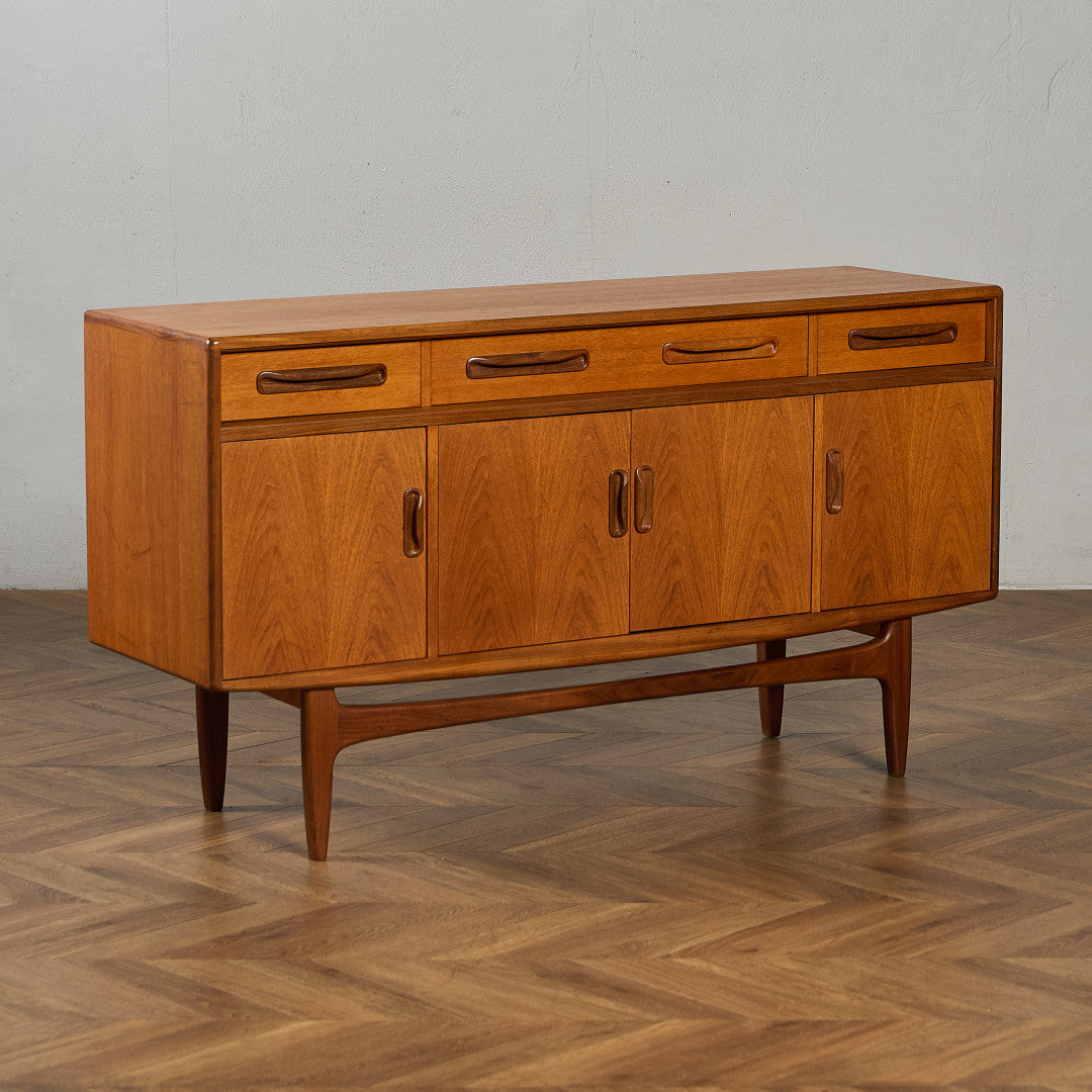 Fresco ヴィンテージ 脚付き サイドボード (4072)