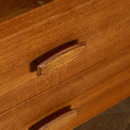 Quadrille ヴィンテージ デスク 両袖デスク