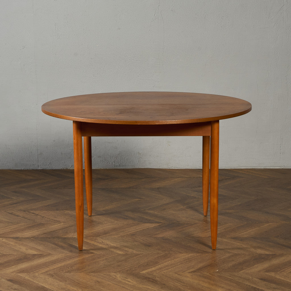 英国 ヴィンテージ ラウンド ダイニングテーブル