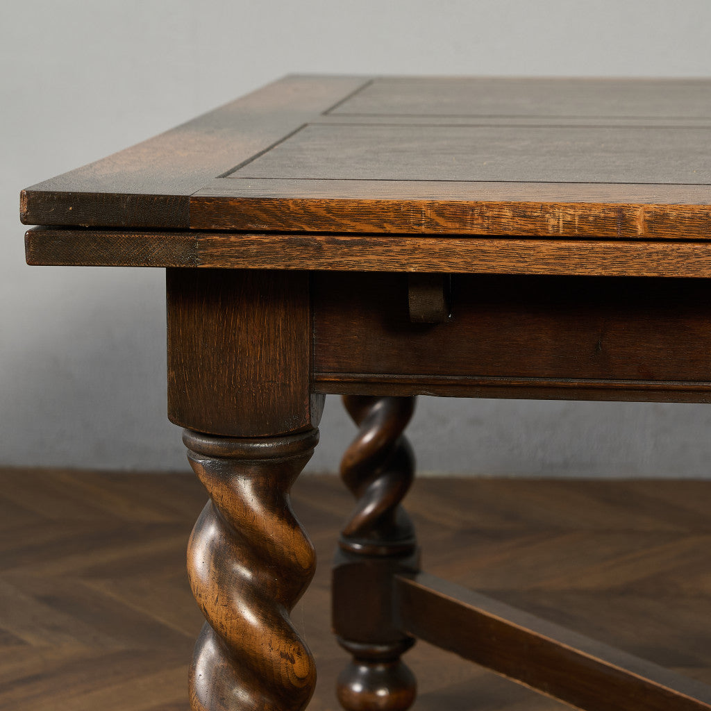 英国 クラシック ドローリーフ ダイニングテーブル