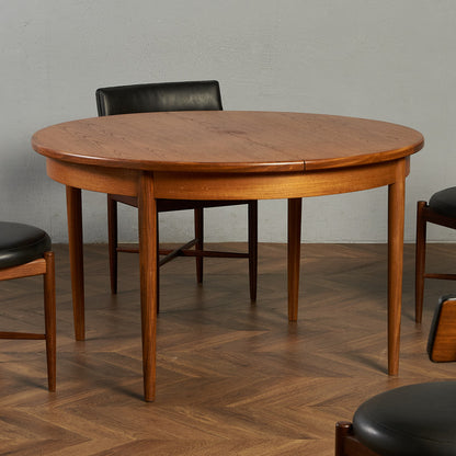 エクステンション ラウンド ダイニングテーブル