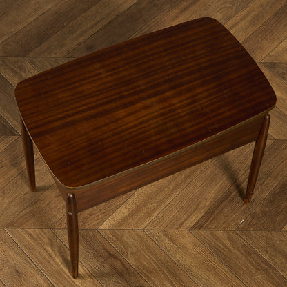 英国 ヴィンテージ ソーイングボックス サイドテーブル