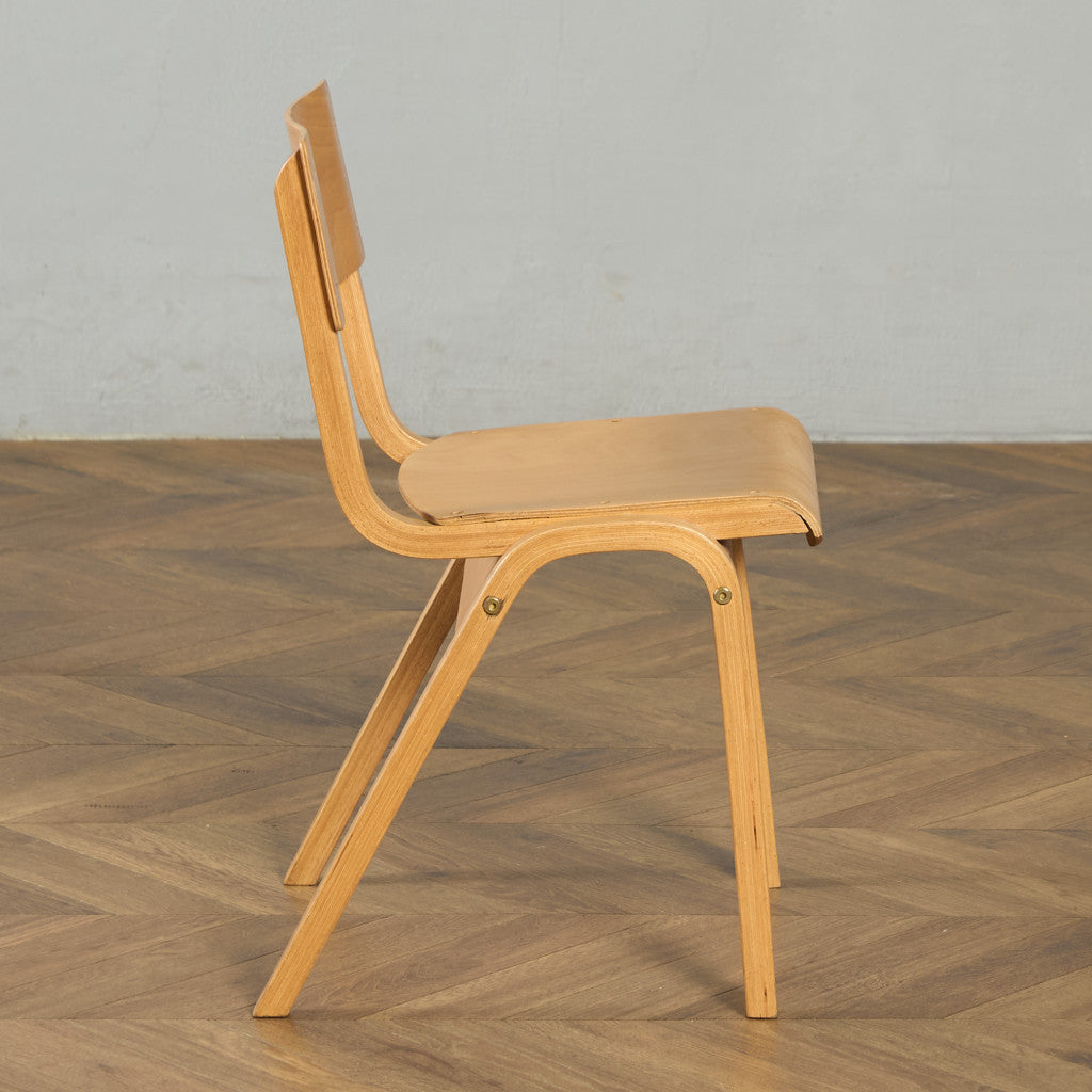 ヴィンテージ スタッキング スクールチェア