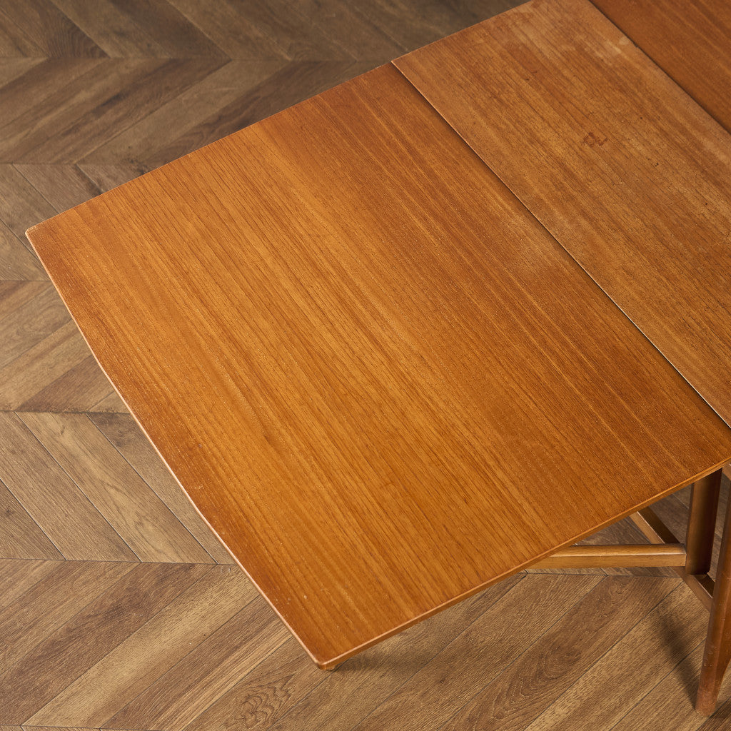 イギリス ヴィンテージ ドロップリーフ ゲートレッグテーブル