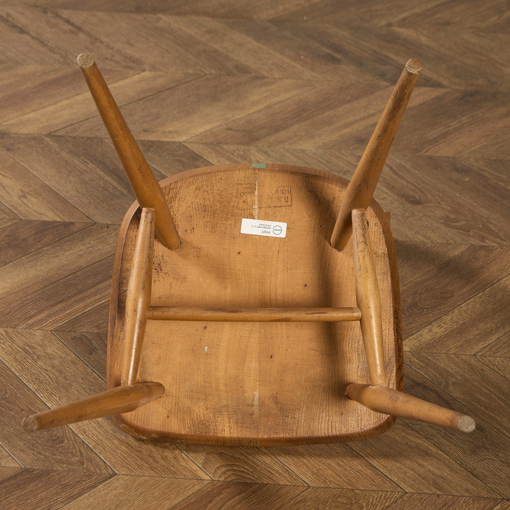 アーコール ERCOL 4本 スポーク フープバックチェア ブルーラベル #97227